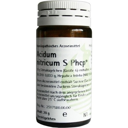 ACIDUM NITRICUM S Phcp Globuli* 20 g