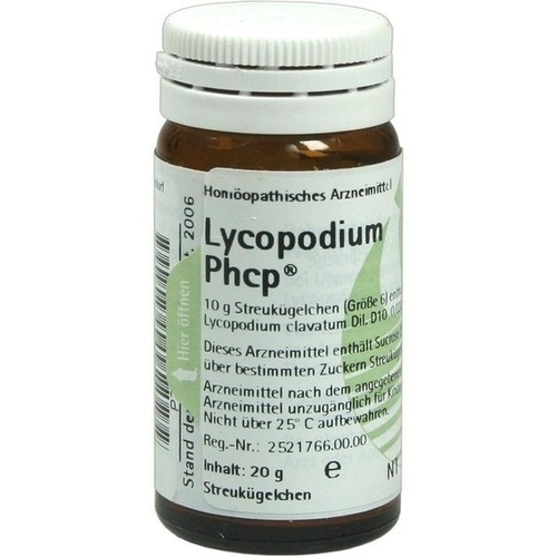 LYCOPODIUM PHCP Globuli* 20 g