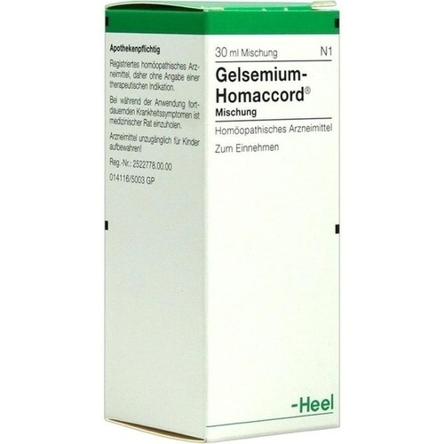 GELSEMIUM HOMACCORD Tropfen* 30 ml
