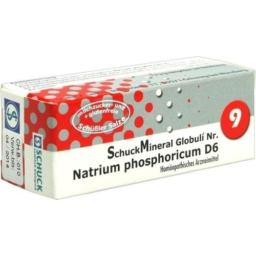 SCHUCKMINERAL Globuli 9 Natrium phosphoricum D6