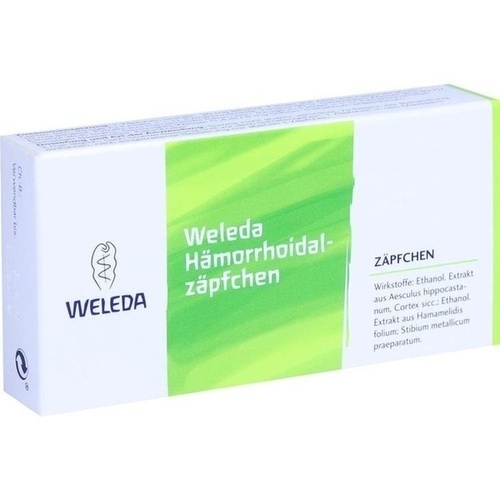 HÄMORRHOIDAL Zäpfchen 10 St - Weleda Arzneimittel - Homöopathie & Naturheilkunde - Deine Online ...