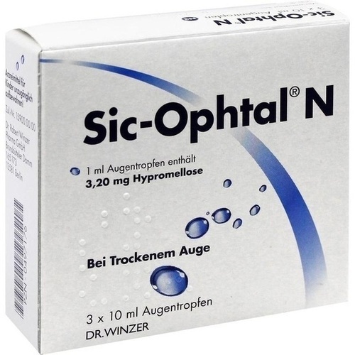 SIC OPHTAL N Augentropfen* 3x10 ml