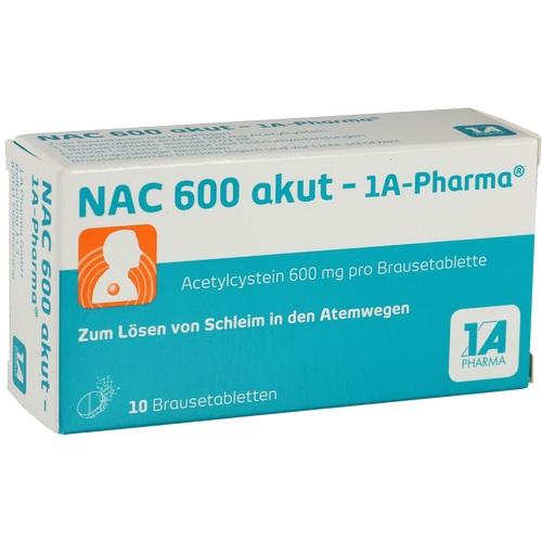 NAC 600 akut-1A Pharma Brausetabletten