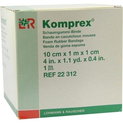 KOMPREX Schaumgummi Binde 10 cmx1 m Stärke 1 cm zuverlässig kaufen bei   Web-Supermarkt Tuotenumero:590987 
