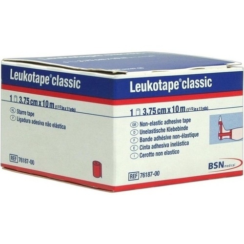 LEUKOTAPE Classic 3,75 cmx10 m rot 1 St