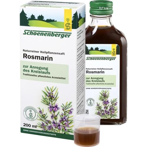 ROSMARIN HEILPFLANZENSÄFTE Schoenenberger* 200 ml