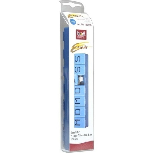 BORT EasyLife 7-Tage-Tablettenbox blau
