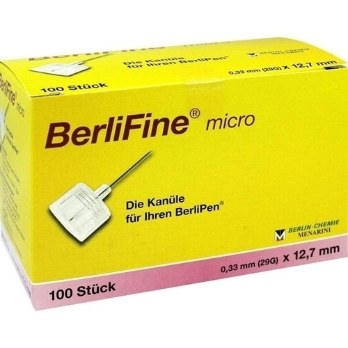 BERLIFINE micro Kanülen 0,33x12,7 mm 100 St