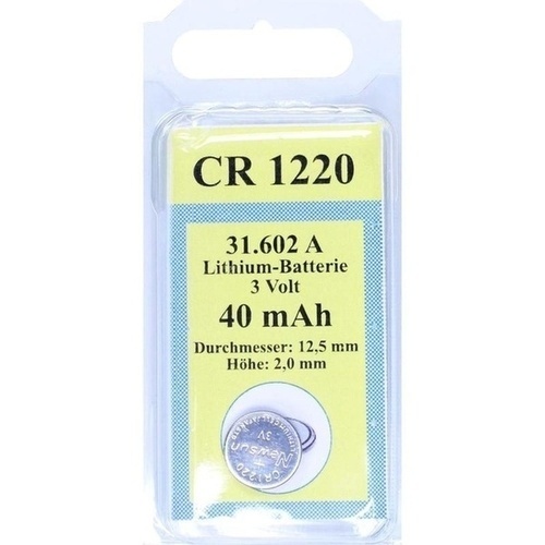 BATTERIEN Lithium 3V CR 1220 1 St