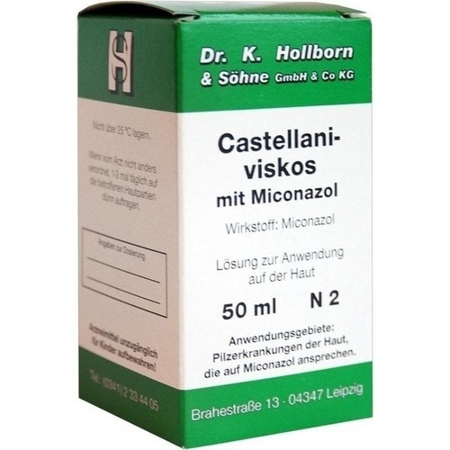 CASTELLANI viskos m. Miconazol Lösung