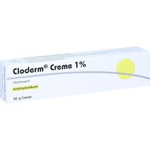 CLODERM Creme mit 1% Clotrimazol* 50 g