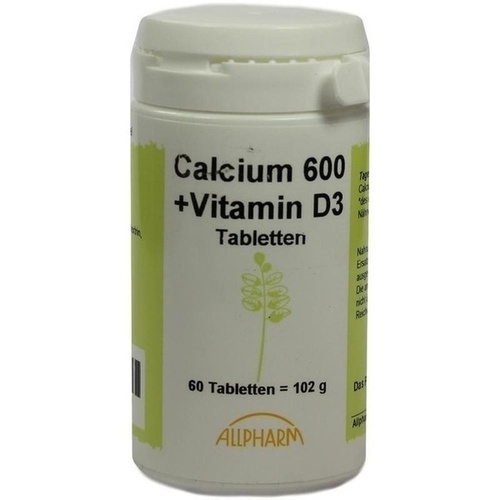 CALCIUM 600 mg+D3 Tabletten