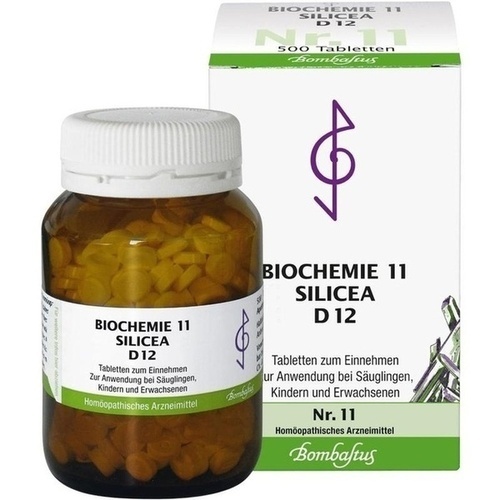 BIOCHEMIE 11 Silicea D 12 Tabletten