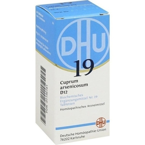 BIOCHEMIE DHU 19 Cuprum arsenicosum D 12 Tabletten* 80 St