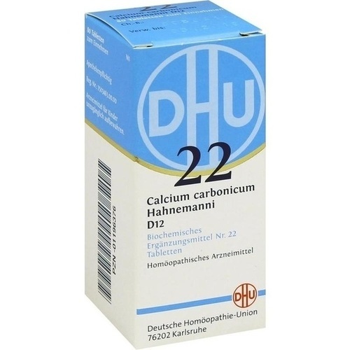 BIOCHEMIE DHU 22 Calcium carbonicum D 12 Tabletten* 80 St