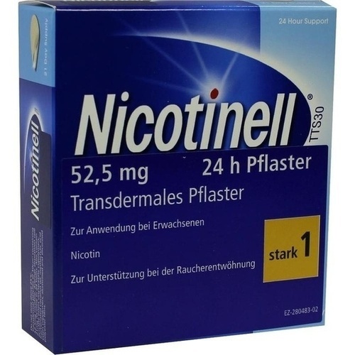 Nicotinell 21 mg / 24-Stunden-Nikotinpflaster, 7 St
