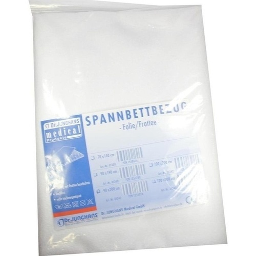 FROTTEE SPANNBETTBEZUG 90x200 cm m.Folie