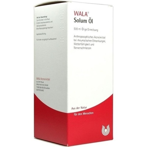 WALA SOLUM Oil 500 ml - Wala - Anthroposophy picture