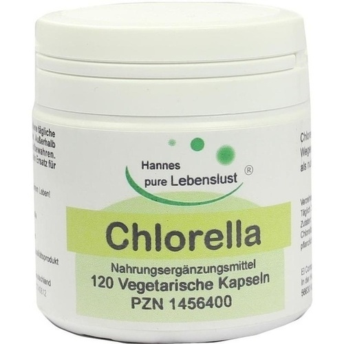 CHLORELLA VEGI Kaps 500 mg 0,57 g