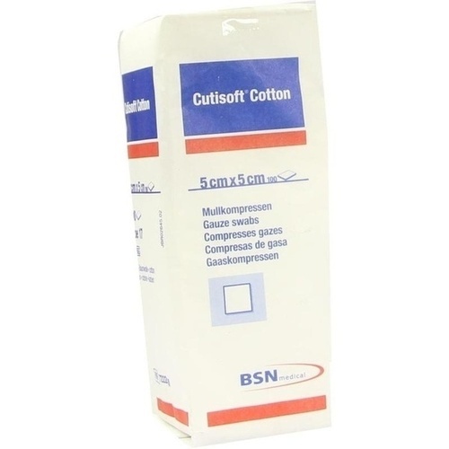 CUTISOFT Cotton Kompr.5x5 cm