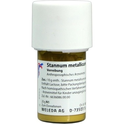 STANNUM METALLICUM praeparatum D 8 Trituration
