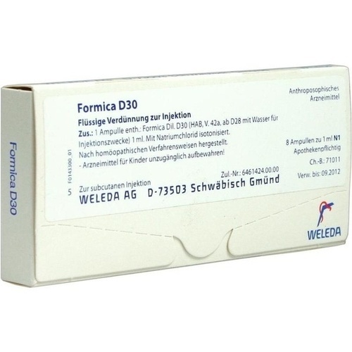 FORMICA D 30 Ampullen* 8x1 ml
