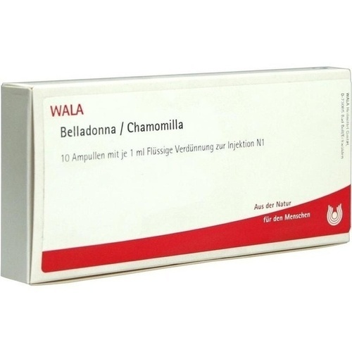 BELLADONNA CHAMOMILLA Ampullen* 10x1 ml