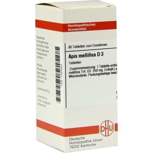 APIS MELLIFICA D 3 Tabletten* 80 St