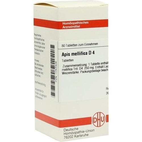 APIS MELLIFICA D 4 Tabletten* 80 St