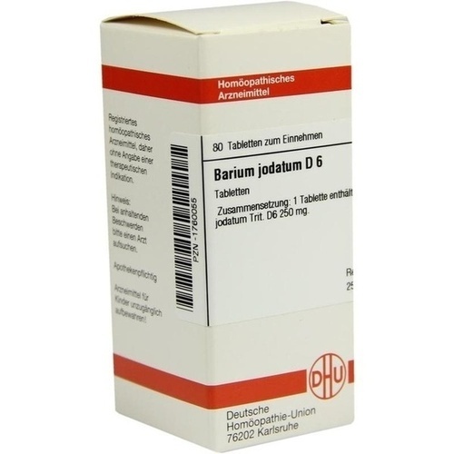 BARIUM JODATUM D 6 Tabletten