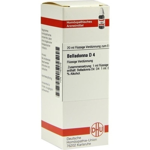 BELLADONNA D 4 Dilution* 20 ml