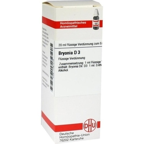 BRYONIA D 3 Dilution* 20 ml