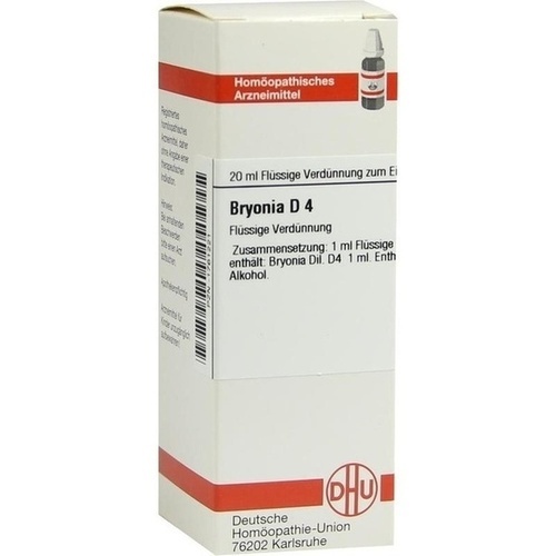 BRYONIA D 4 Dilution* 20 ml