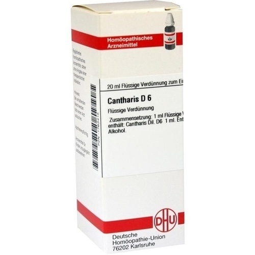 CANTHARIS D 6 Dilution* 20 ml