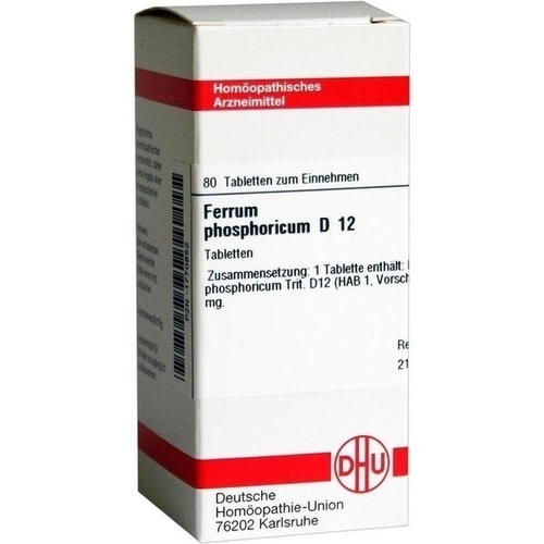FERRUM PHOSPHORICUM D 12 Tabletten* 80 St