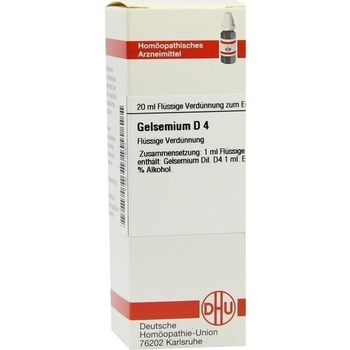GELSEMIUM D 4 Dilution* 20 ml