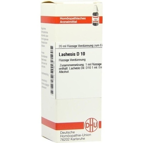 LACHESIS D 10 Dilution* 20 ml