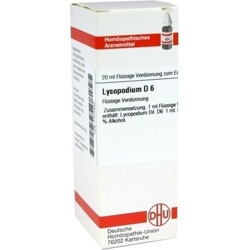 LYCOPODIUM D 6 Dilution* 20 ml