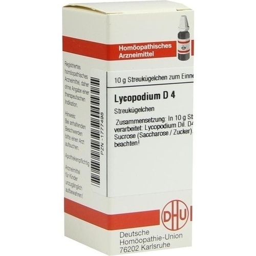 LYCOPODIUM D 4 Globuli* 10 g