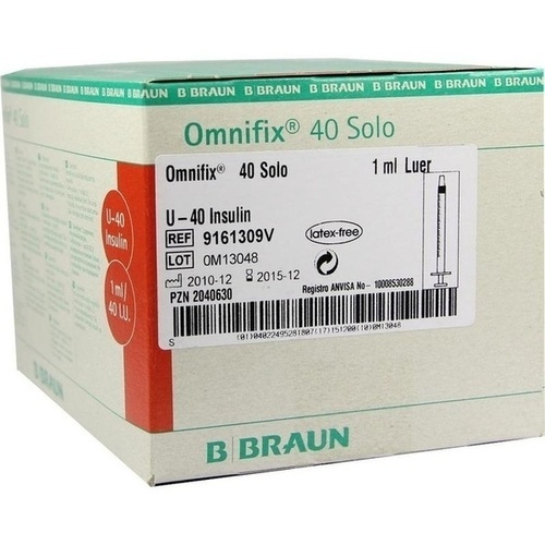OMNIFIX Solo Insulinspr.1 ml U40 100x1 ml