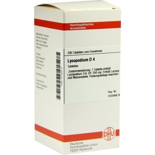 LYCOPODIUM D 4 Tabletten