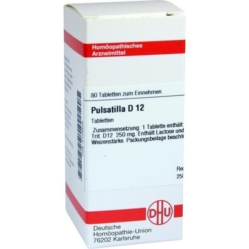 PULSATILLA D 12 Tabletten* 80 St