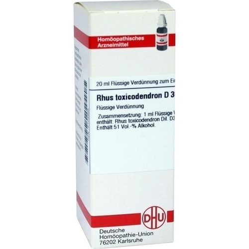 RHUS TOXICODENDRON D 30 Dilution* 20 ml