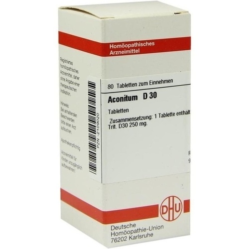 ACONITUM D 30 Tabletten* 80 St