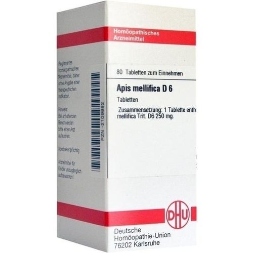 APIS MELLIFICA D 6 Tabletten* 80 St