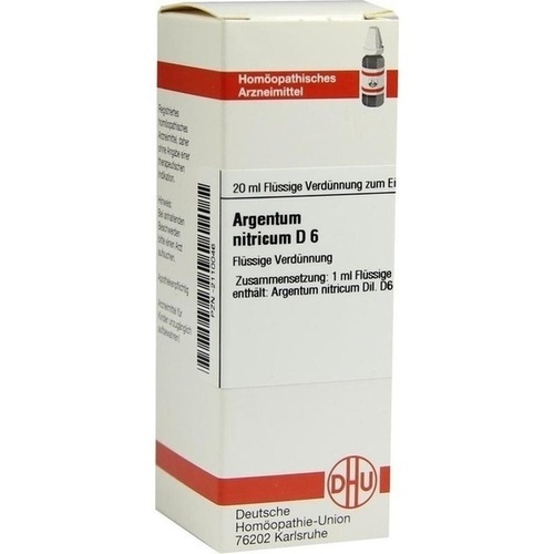 ARGENTUM NITRICUM D 6 Dilution* 20 ml