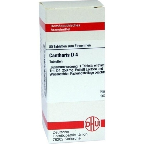 CANTHARIS D 4 Tabletten