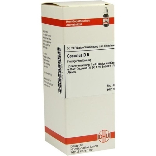COCCULUS D 6 Dilution* 50 ml