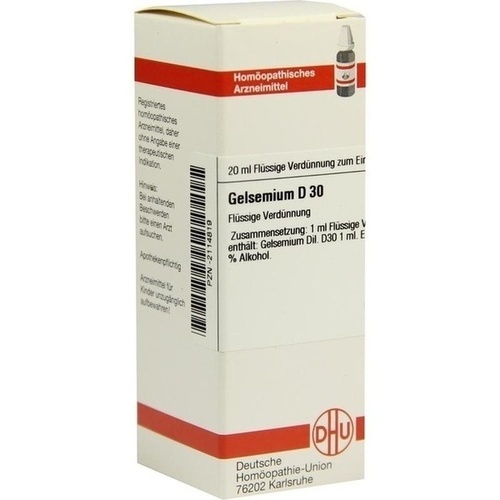 GELSEMIUM D 30 Dilution* 20 ml