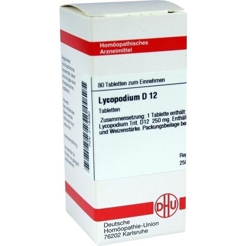 LYCOPODIUM D 12 Tabletten* 80 St